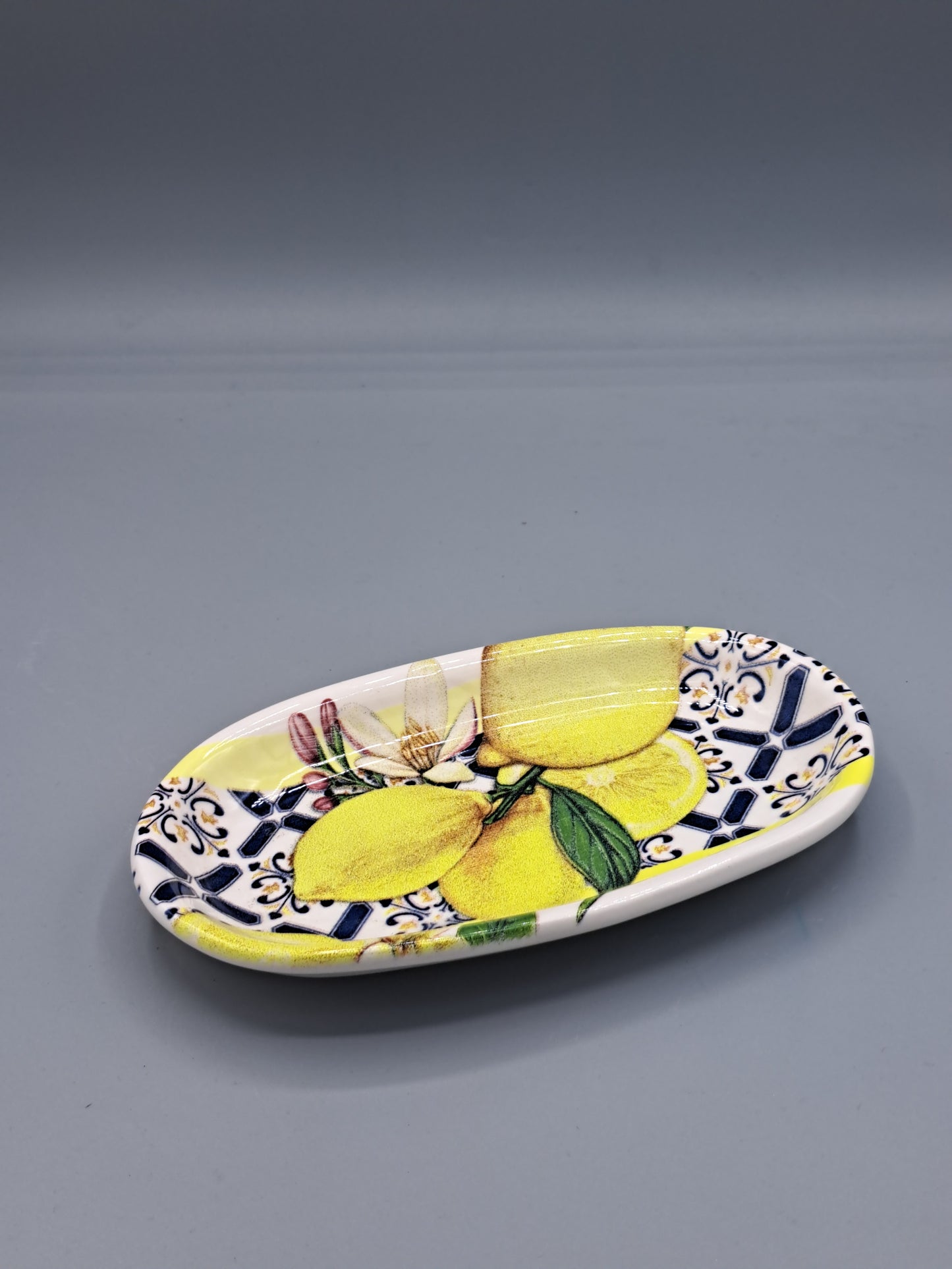 Vassoio ceramica ovale
