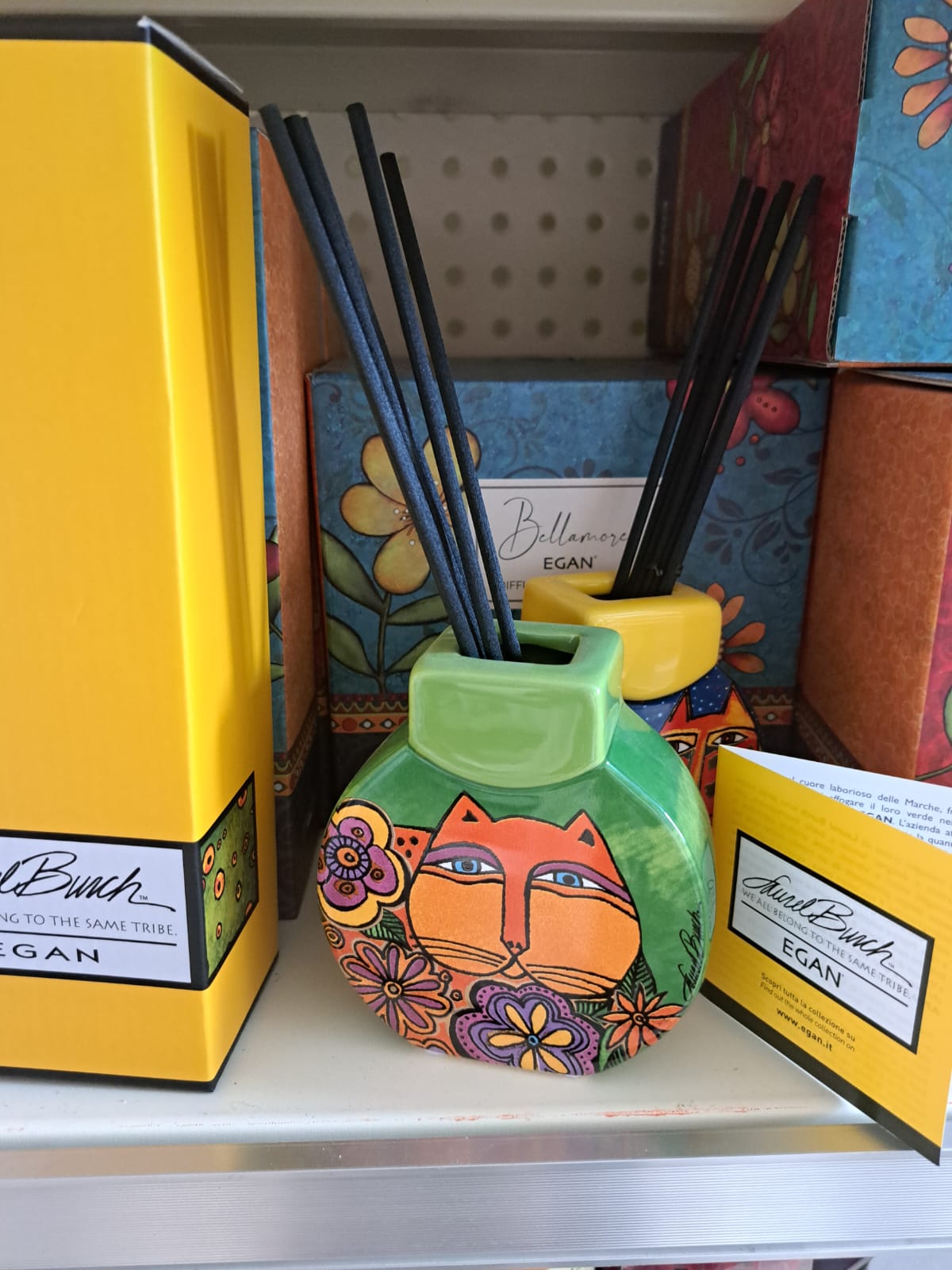Diffusore con bastoncini Egan Lauren verde